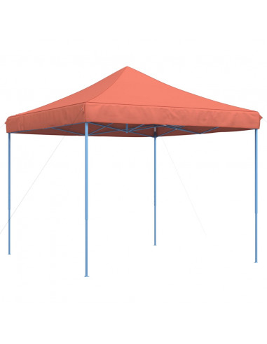 Tenda da Festa Pieghevole Pop-Up Terracotta 292x292x315 cm