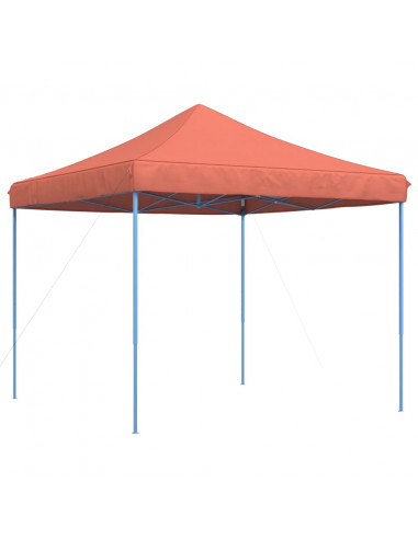 Tenda da Festa Pieghevole Pop-Up Terracotta 292x292x315 cm