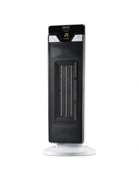 Termoventilatore Imetec 4035 DIFFUSION Eco Ceramic Cfh2 100 Nero e Bia