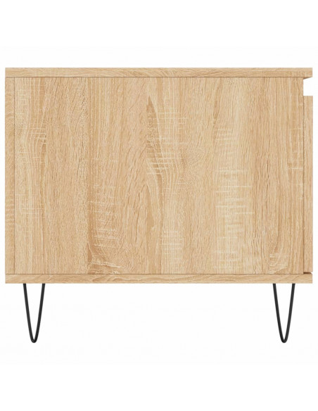 Tavolino da Salotto Rovere Sonoma 100x50x45cm Legno Multistrato