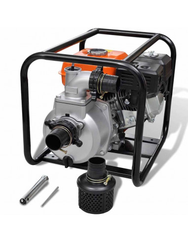 Pompa d'Acqua Motore a Benzina 80 mm Attacco 4800 W