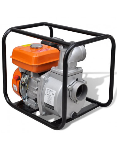 Pompa d'Acqua Motore a Benzina 80 mm Attacco 4800 W