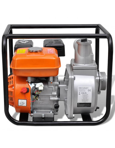 Pompa d'Acqua Motore a Benzina 80 mm Attacco 4800 W