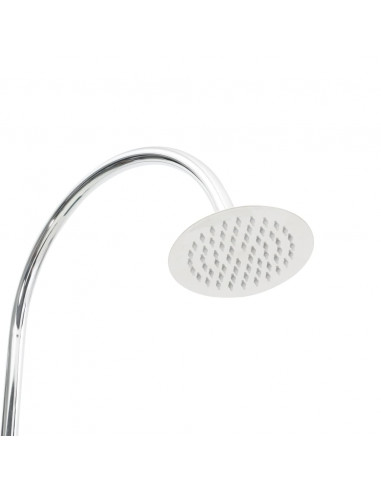 Doccia da Giardino Bianca in Legno