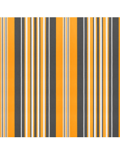 Tessuto di Ricambio per Tenda Strisce Multicolore 3,5x2,5 m