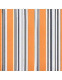 Tessuto di Ricambio per Tenda Strisce Multicolore 3,5x2,5 m