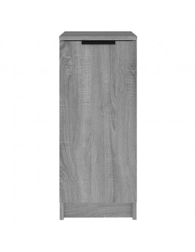 Scarpiera Grigio Sonoma 30x35x70 cm in Legno Multistrato