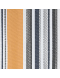 Tessuto di Ricambio per Tenda Strisce Multicolore 4x3,5 m