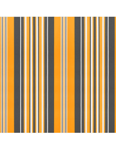 Tessuto di Ricambio per Tenda Strisce Multicolore 6x3 m