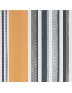 Tessuto di Ricambio per Tenda Strisce Multicolore 6x3,5 m