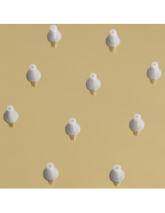 Testa Doccia a Pioggia in Acciaio Inox 40x40 cm Quadrata Oro