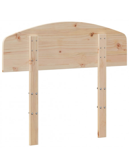 Testiera 100 cm in Legno Massello di Pino