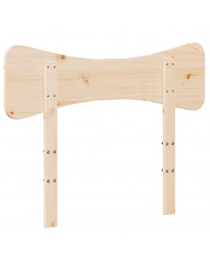 Testiera 100 cm in Legno Massello di Pino