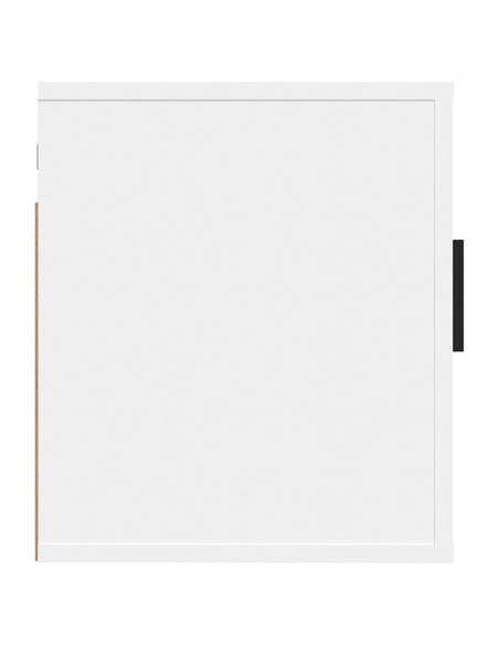 Mobili Porta TV a Parete 2 pz Bianco 40x34,5x40 cm