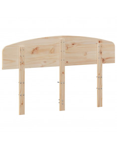 Testiera 120 cm in Legno Massello di Pino