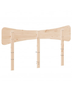 Testiera 150 cm in Legno Massello di Pino