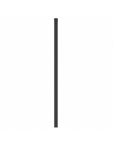 Testiera in Metallo Nero 100 cm