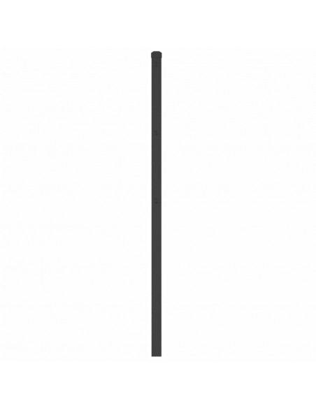 Testiera in Metallo Nero 100 cm