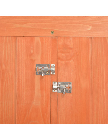 Capanno per Attrezzi in Legno 71x60x213 cm