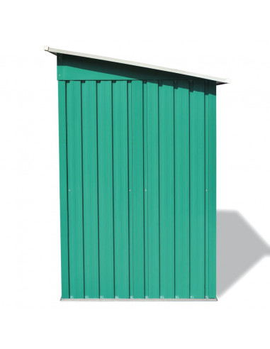 Capanno da Giardino Verde Metallo