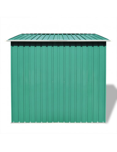 Capanno da Giardino Verde Metallo