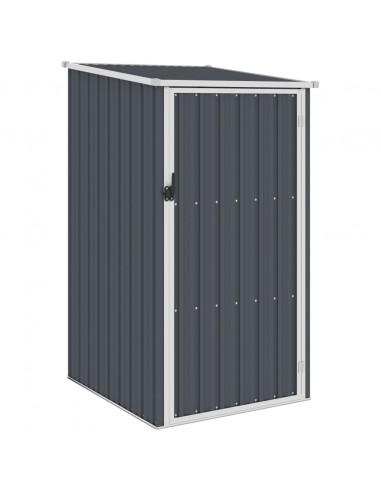 Capanno da Giardino Antracite 87x98x159 cm in Acciaio Zincato