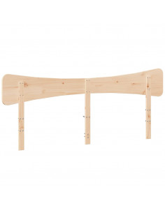 Testiera 200 cm in Legno Massello di Pino