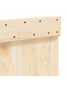 Testiera 200x104 cm in Legno Massello di Pino