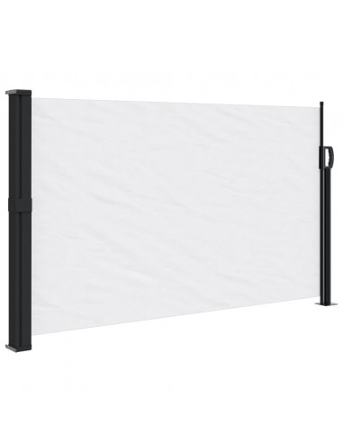 Tenda da Sole Laterale Retrattile Bianco 120x600 cm