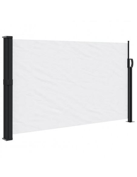 Tenda da Sole Laterale Retrattile Bianco 120x600 cm