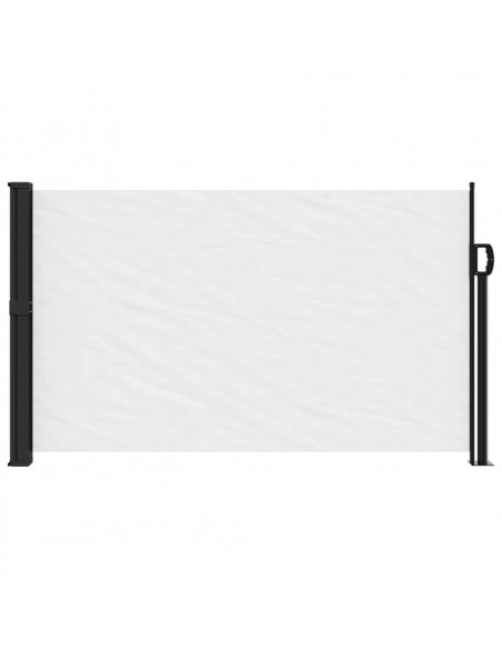 Tenda da Sole Laterale Retrattile Bianco 120x600 cm