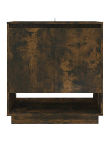 Credenza Rovere Fumo 70x41x75 cm in Truciolato
