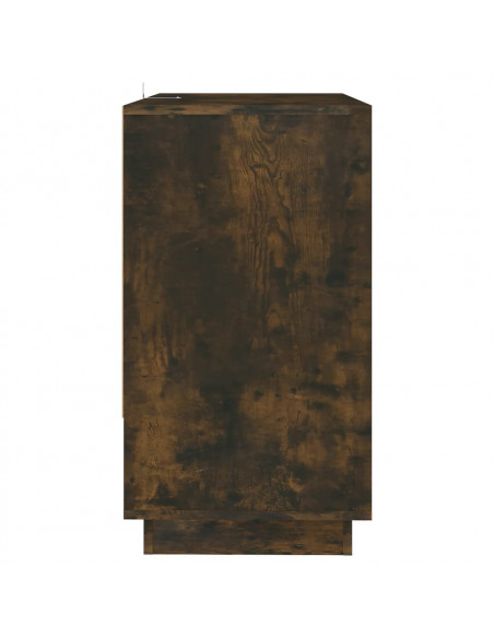 Credenza Rovere Fumo 70x41x75 cm in Truciolato