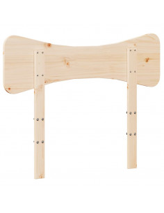 Testiera 90 cm in Legno Massello di Pino