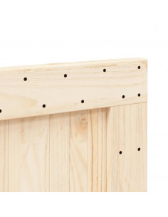 Testiera 90x104 cm in Legno Massello di Pino