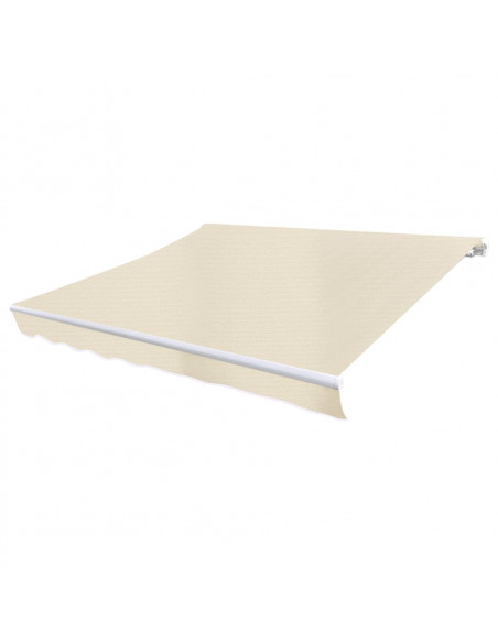 Tenda Parasole in Tela Crema 6x3m (Telaio non Incluso)