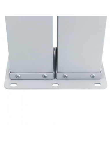 Tenda da Sole Laterale Retrattile Nera 120x600 cm