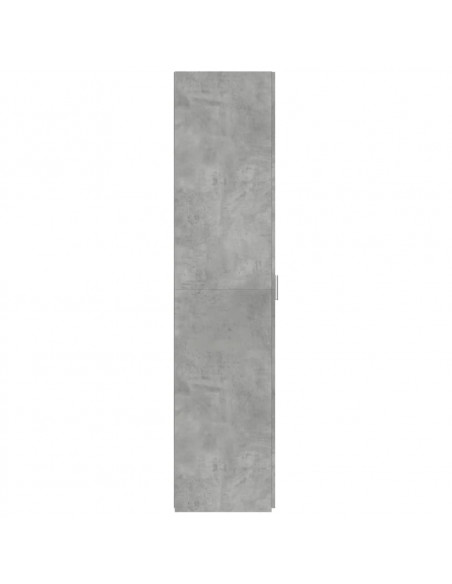 Credenza Grigio Cemento 50x42,5x185 cm in Legno Multistrato