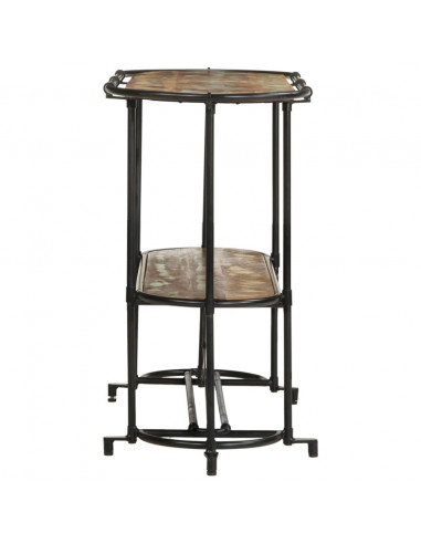 Tavolo Consolle 110x42x76 cm in Legno Massello di Recupero