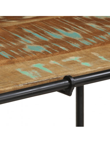 Tavolo Consolle 110x42x76 cm in Legno Massello di Recupero