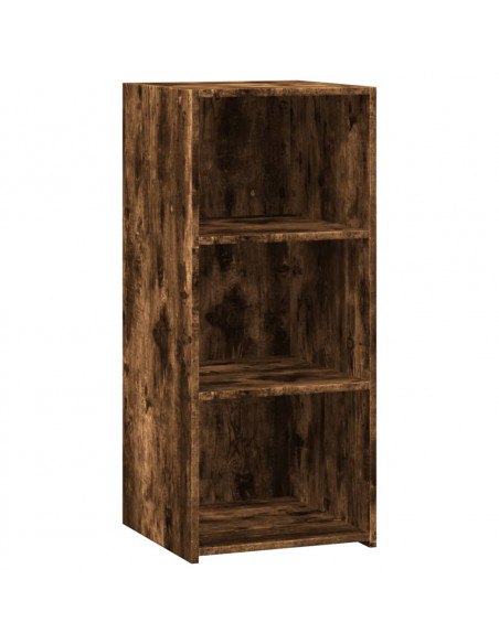 Credenza Rovere Fumo 40x41x93 cm in Legno Multistrato
