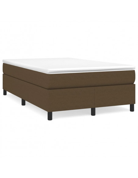 Giroletto a Molle Marrone Scuro 120x200 cm in Tessuto