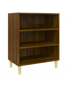 Credenza Rovere Marrone 57x35x70 cm in Truciolato 2