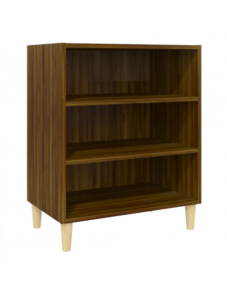 Credenza Rovere Marrone 57x35x70 cm in Truciolato