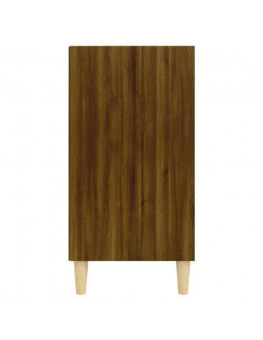 Credenza Rovere Marrone 57x35x70 cm in Truciolato