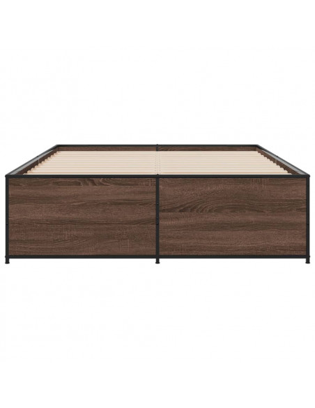 Giroletto Rovere Marrone 120x190cm in Legno Multistrato Metallo