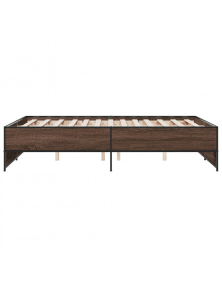 Giroletto Rovere Marrone 120x190cm in Legno Multistrato Metallo