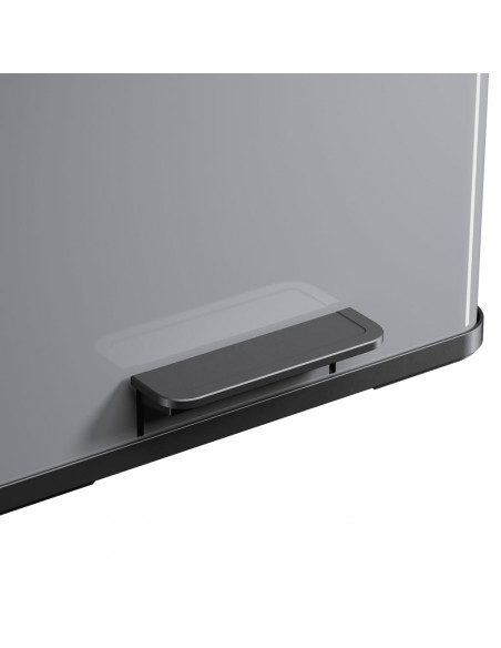 Hailo Pattumiera a Pedale Oko Trio Plus L 3x9 L Argento 0633-230