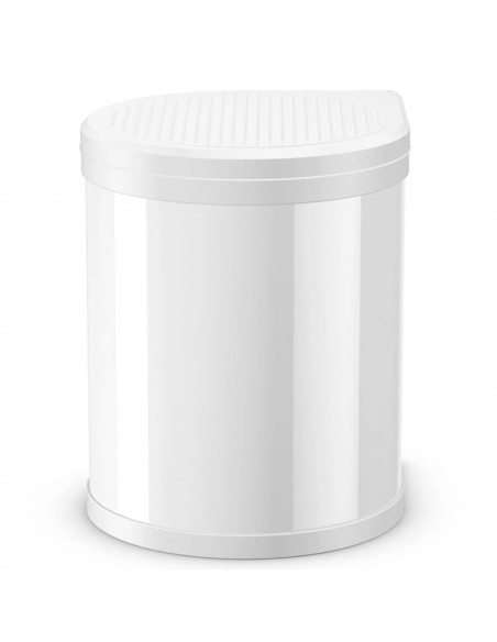Hailo Pattumiera da Dispensa Compact-Box Taglia M 15 L Bianca 3555-001