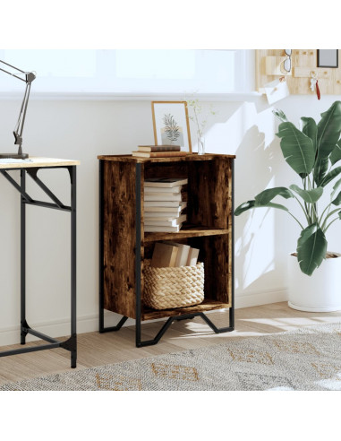 Libreria Rovere Fumo 50x31x74,5 cm in Legno Multistrato